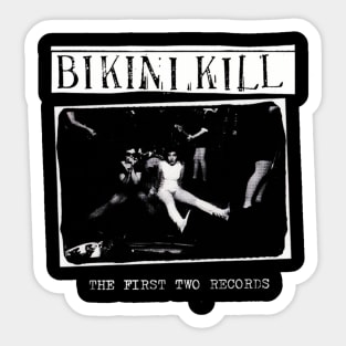 bikini kill Sticker